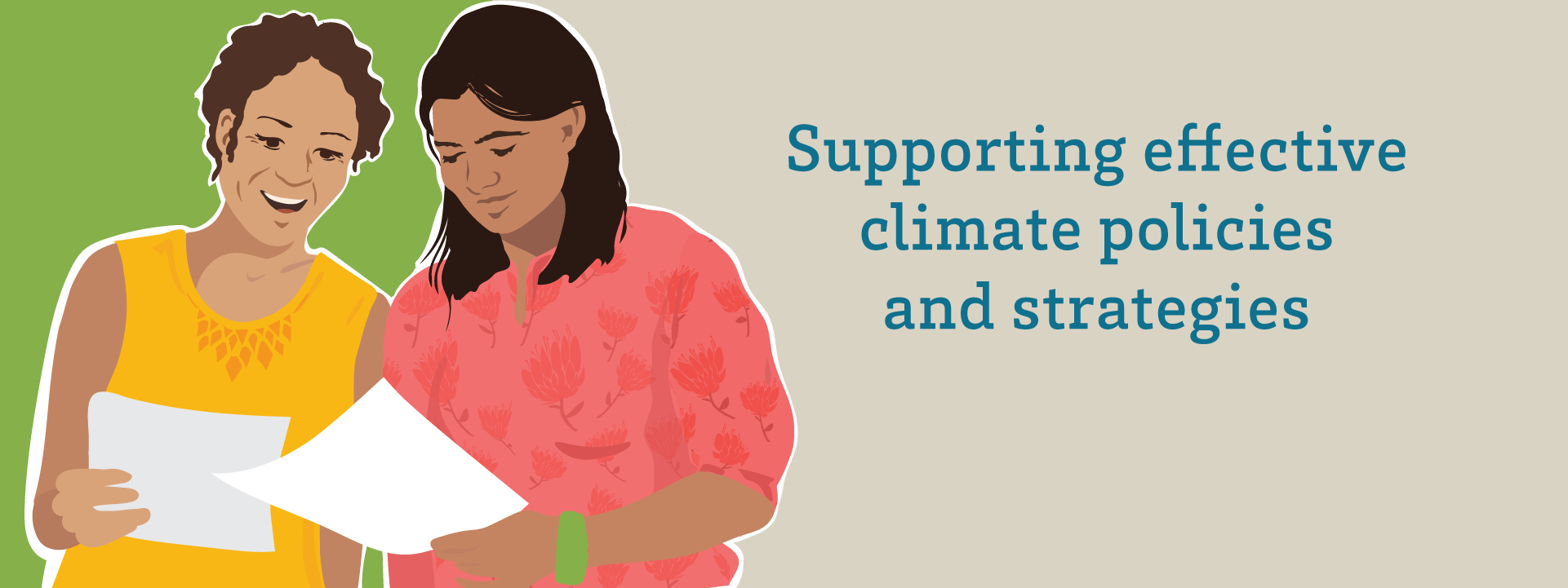 Supporting effective climate policies and strategies