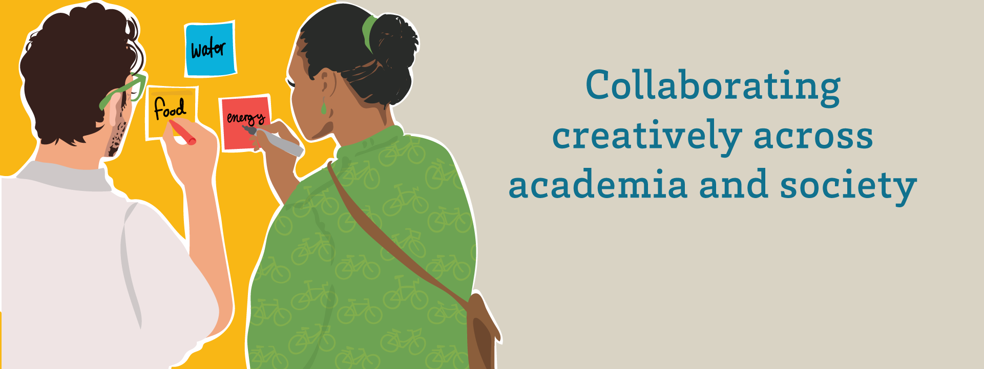 Collaborating creatively across academia and society