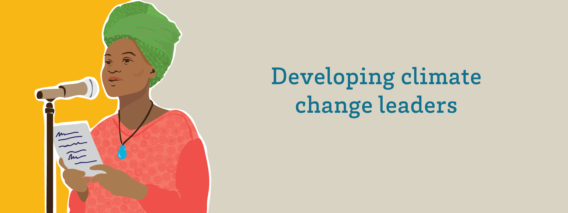 Developing climate change leaders